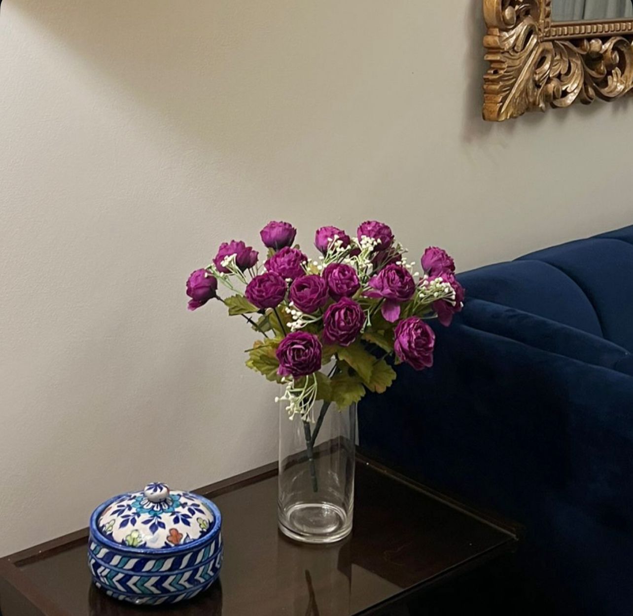 Purple Small Rose Bunch
