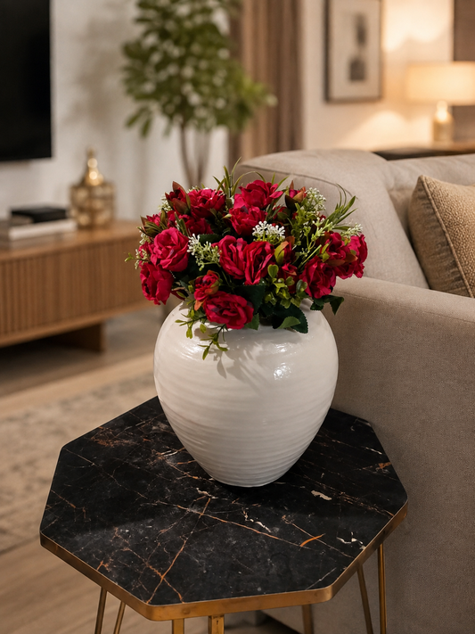 Red Small Rose Bunch