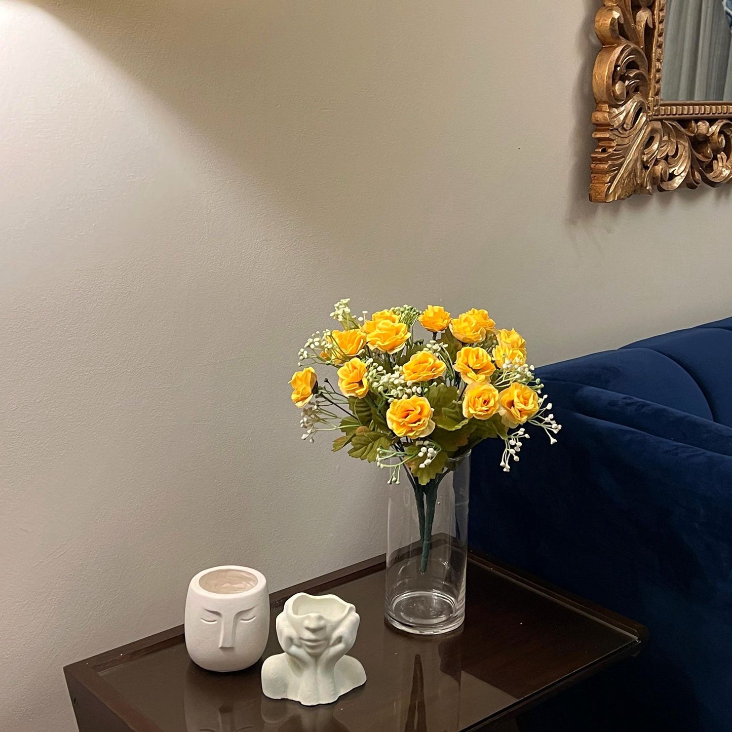 Yellow Small Rose Bunch