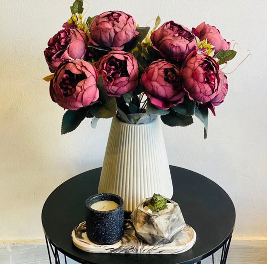 Maroon Rose Bunch